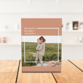 Modernes Foto | Dankbar gesegnet dankbar