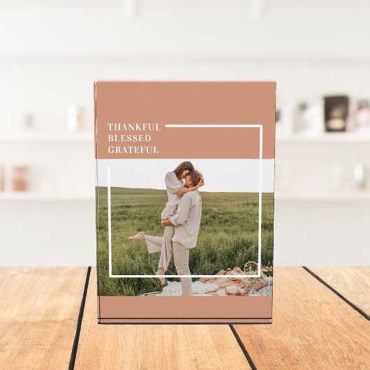 Modernes Foto | Dankbar gesegnet dankbar