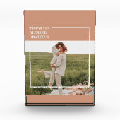 Modernes Foto | Dankbar gesegnet dankbar (Vorderseite)