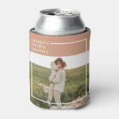 Modernes Foto | Dankbar gesegnet dankbar Dosenkühler (Kanne Vorderseite)