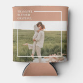 Modernes Foto | Dankbar gesegnet dankbar Dosenkühler (Vorderseite)