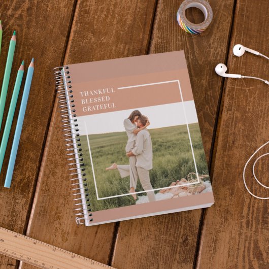 Modernes Foto | Dankbar gesegnet dankbar Planer