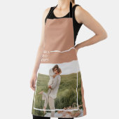 Modernes Foto | Dankbar gesegnet dankbar Schürze (InSitu)