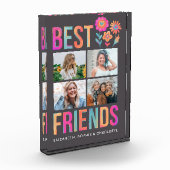 Modernes Foto der besten Freunde - Collage Block (Links)