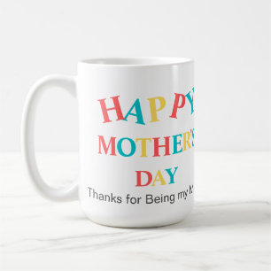 Modernes Foto des Happy Mothers Day Kaffeetasse