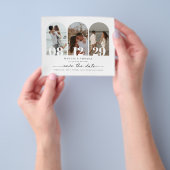 Modernes Foto des Haushalts Save the Date Flyer (Gruppe)