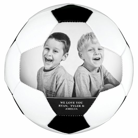 Modernes Foto des Vaters Fußball (Vorderseite)
