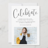 Modernes Foto Einladung (Vorderseite)