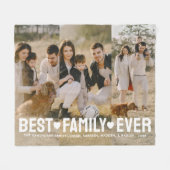 Modernes Foto Elegante Fleecedecke (Vorderseite (Horizontal))