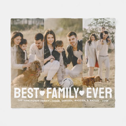 Modernes Foto Elegante Fleecedecke (Vorderseite (Horizontal))