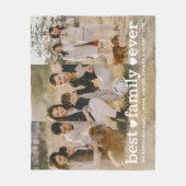 Modernes Foto Elegante Fleecedecke (Vorderseite)