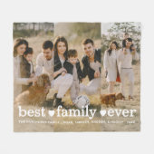 Modernes Foto Elegante Fleecedecke (Vorderseite (Horizontal))