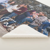 Modernes Foto Eleganter Familienskripttext Sherpadecke (3/4)