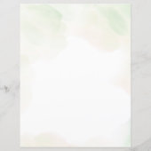 Modernes Foto Eukalyptus Elegante Rustikale Flyer (Rückseite)