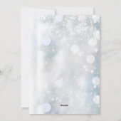 Modernes Foto - Familie - Weihnachten (Rückseite)