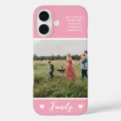 Modernes Foto farbenfroh rosa Case-Mate iPhone Hülle (Rückseite)