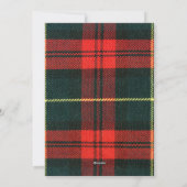 Modernes Foto Feiertagskarte (Rückseite)