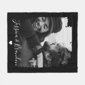 Modernes Foto Fleecedecke (Vorderseite (Horizontal))