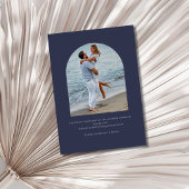 Modernes Foto Florida Beach Wedding Save The Date