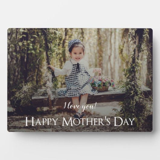 Modernes Foto Fotoplatte (Vorderseite)