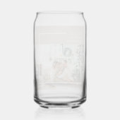 Modernes Foto | Freude gesegnet Dosenglas (Rückseite)