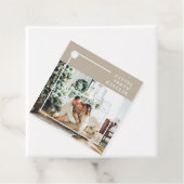 Modernes Foto | Freude gesegnet Geschenkanhänger (Beispiel)