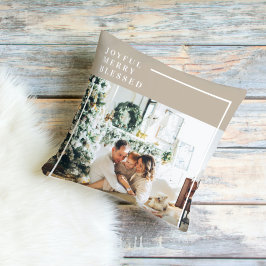 Modernes Foto | Freude gesegnet Kissen