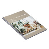 Modernes Foto | Freude gesegnet Notizblock (Rechte Seite)