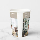 Modernes Foto | Freude gesegnet Pappbecher (Rechts)