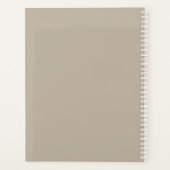 Modernes Foto | Freude gesegnet Planer (Rückseite)