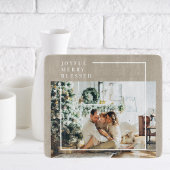 Modernes Foto | Freude gesegnet Schneidebrett