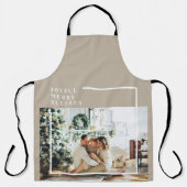 Modernes Foto | Freude gesegnet Schürze (Vorderseite)
