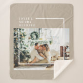 Modernes Foto | Freude gesegnet Sherpadecke (Vorderseite)