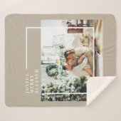 Modernes Foto | Freude gesegnet Sherpadecke (Vorderseite (Horizontal))