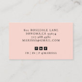 Modernes Foto für Berufliche Architektur Visitenkarte (Rückseite)