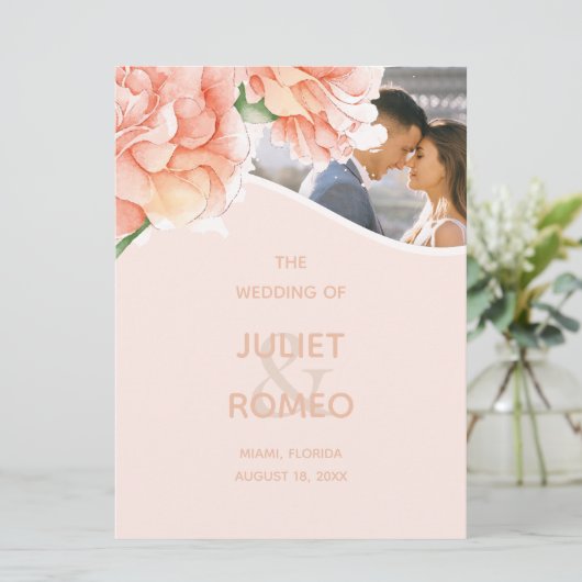 Modernes Foto für Blumenzehen Programm (Stehend Vorderseite)