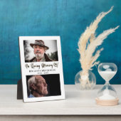 Modernes Foto für das liebende Gedächtnis 2 Fotoplatte (Seite)