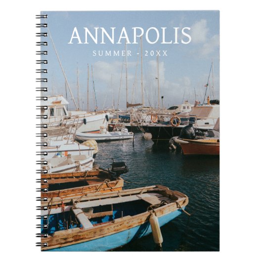 Modernes Foto für das Reiseziel Notizblock (Vorderseite)