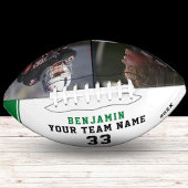 Modernes Foto für den grünen Player Name Team 2 Football