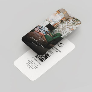 Modernes Foto für den Innenarchitekten Monogram Visitenkarte