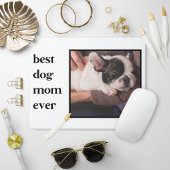 Modernes Foto für die beste Mama für Hunde Mousepad