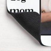 Modernes Foto für die beste Mama für Hunde Mousepad (Ecke)