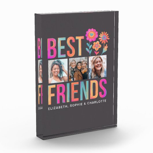 Modernes Foto für die besten Freunde (Links)