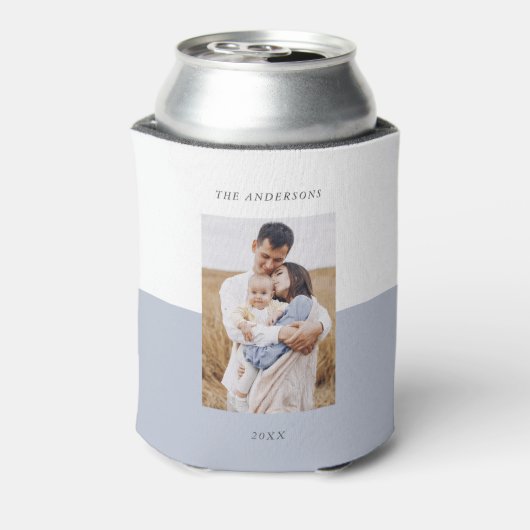 Modernes Foto für die Familie Personalisiert Dosenkühler (Kanne Rückseite)