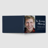 Modernes Foto für die Marine in der Erinnerung Gästebuch (Voll)