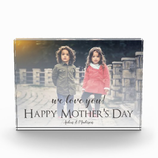 Modernes Foto für die Muttersprache (Vorderseite)