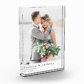 Modernes Foto für die Sicherung der Hochzeit (Links)