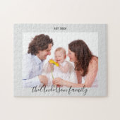 Modernes Foto für eine gut spielbare Skriptfamilie Puzzle (Horizontal)