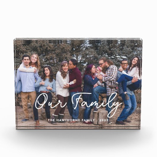 Modernes Foto für einfache SkriptTypografie (Vorderseite)