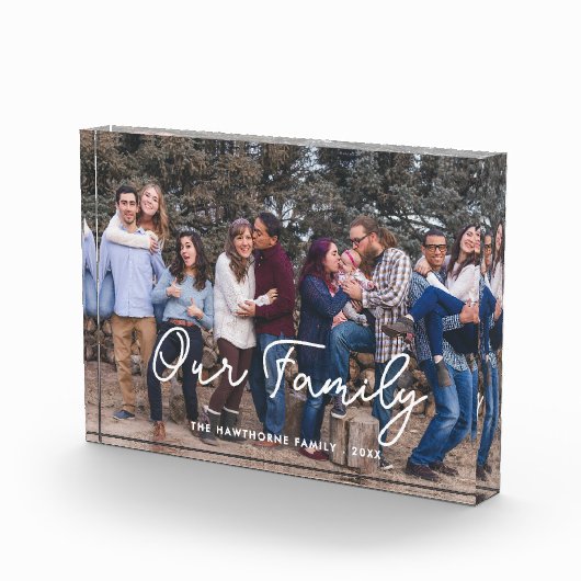 Modernes Foto für einfache SkriptTypografie (Rechts)